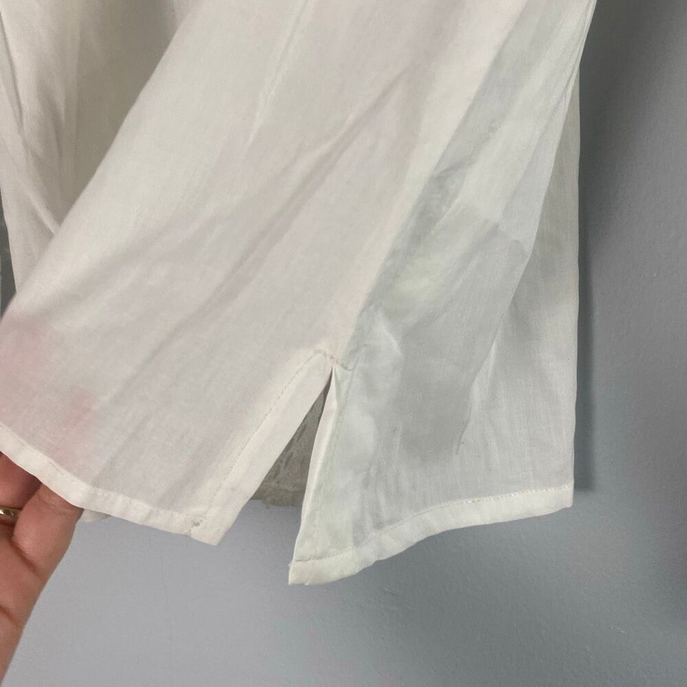 Free People 100% Cotton Embroidered Lace Peasant Blouse - Picture 5 of 9